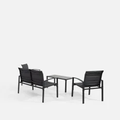 inny Meble Ogrodowe|Meble Ogrodowe^Komplet ogrodowy sofa, 2 fotele i stolik STIKKI