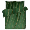 Discount Estetica Komplet pościeli satynowej butelkowa zieleń ARGONGREEN 220x200 cm