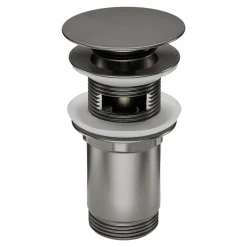 Deante Korek do umywalki bidetu uniwersalny CLICK-CLACK titanium NHC D10U