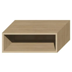 Outlet Qubik Korpus nadstawny 60x21,5 dębowy