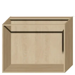 Discount Qubik Korpus stojący narożny 100x77 dębowy typ 2