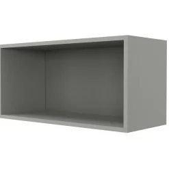 Outlet Qubik Korpus wiszący klapa 80x38,5 grafitowy
