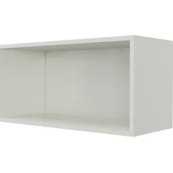 Clearance Qubik Korpus wiszący klapa 80x38,5 biały