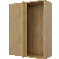 New Qubik Korpus wiszący narożny 75x98,5 dębowy