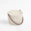 Clearance inny Kosz do przechowywania biały 26x18 cm