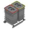 Discount Kosz do sortowania odpadów INSIDE 2x20l
