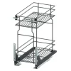 Discount Kosz dolny cargo mini do kuchni metal grafit 30/2 (10/MZMF) INSIDE