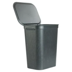 Sale ROTHO Kosz na pranie antracytowy BRISEN 50 l