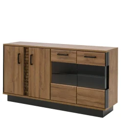 Best Furni Home Kredens DORIAN DN4 4D z oświetleniem