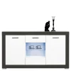 Furni Home Witryny^Kredens GRAY