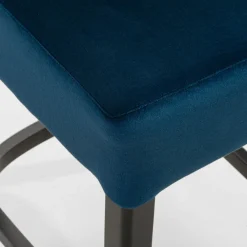 Fameg Krzesła^Krzesło barowe granatowe MINI-RYAN