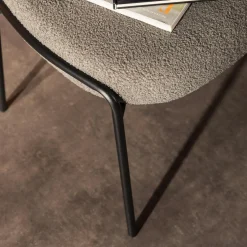 Clearance inny Krzesło boucle szare MALBA