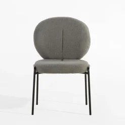Clearance inny Krzesło boucle szare MALBA