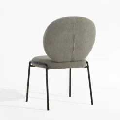 Clearance inny Krzesło boucle szare MALBA