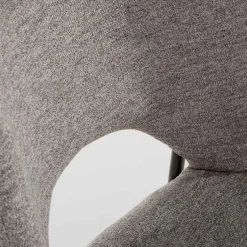 Hot inny Krzesło tapicerowane szare DAPPERI