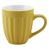 Prima Cucina Szklanki I Kubki^Kubek ARCADA musztardowy 370 ml