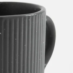 Szklanki I Kubki^Kubek ceramiczny ciemnoszary PAPILAR 310 ml