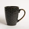 Prima Cucina Szklanki I Kubki^Kubek ceramiczny czarny BRESCA 360 ml