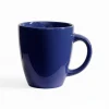 Kubek ceramiczny granatowy 310 ml