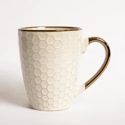 New Prima Cucina Kubek ceramiczny plaster miodu BRESCA 360 ml