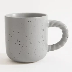 inny Szklanki I Kubki^Kubek ceramiczny szary 520 ml