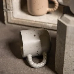 inny Szklanki I Kubki^Kubek ceramiczny szary 520 ml