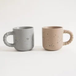 inny Szklanki I Kubki^Kubek ceramiczny szary 520 ml
