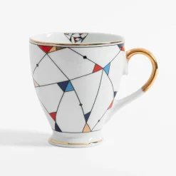Porcelana Bogucice Szklanki I Kubki^Kubek porcelanowy ARLEKIN 360 ml