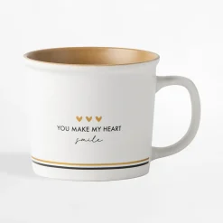 Clearance inny Kubek porcelanowy biały 370 ml