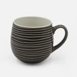 Hot inny Kubek porcelanowy ciemnoszary 460 ml