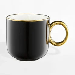 Online inny Kubek porcelanowy czarny ROYAL 380 ml