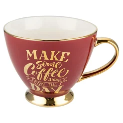 Szklanki I Kubki^Kubek porcelanowy na nóżce ANGELLO 350 ml MIX