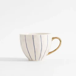 inny Szklanki I Kubki^Kubek porcelanowy PASY 440 ml