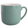 Discount Kubek porcelanowy prosty zielony URBAN 300 ml