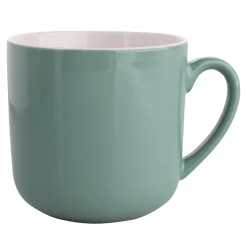 Discount Kubek porcelanowy prosty zielony URBAN 300 ml