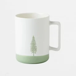 Sale inny Kubek porcelanowy z motywem drzewa 400 ml