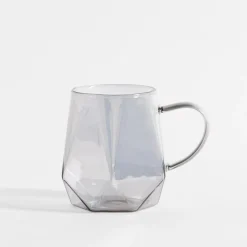 inny Kubek szklany szary 260 ml