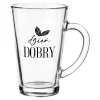 Clearance Kubek szklany z uchem IWO 300 ml