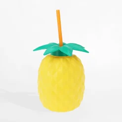 inny Grill I Piknik^Kubek ze słomką tropikalne owoce, 850 ml MIX