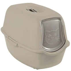 New ROTHO Kuweta dla kota zamykana beżowa ECO BAILEY 56 cm