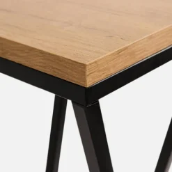 Best inny Kwietnik stalowy loftowy czarny dąb LESCAR XS 47 cm