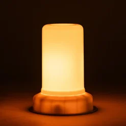 inny Lampy Stołowe^Lampa dekoracyjna LED biała CANDLE