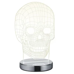 Lampy Stołowe^Lampa dekoracyjna LED czaszka SKULL