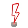 Zumaline Ozdoby Led|Lampy Stołowe^Lampa dekoracyjna LED czerwona LIGHTNING