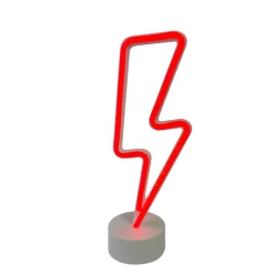 Zumaline Ozdoby Led|Lampy Stołowe^Lampa dekoracyjna LED czerwona LIGHTNING
