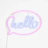 Zumaline Ozdoby Led|Dekoracje Led^Lampa dekoracyjna LED NEON HELLO