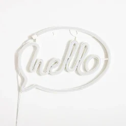 Zumaline Ozdoby Led|Dekoracje Led^Lampa dekoracyjna LED NEON HELLO