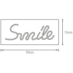 Zumaline Ozdoby Led|Dekoracje Led^Lampa dekoracyjna LED SMILE