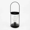 Zumaline Lampy Stołowe^Lampa dekoracyjna z uchwytem LED czarna 10,5x15,8 cm