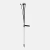 Outlet Zumaline Lampa outdoorowa solarna LED IP44 czarno-srebrna